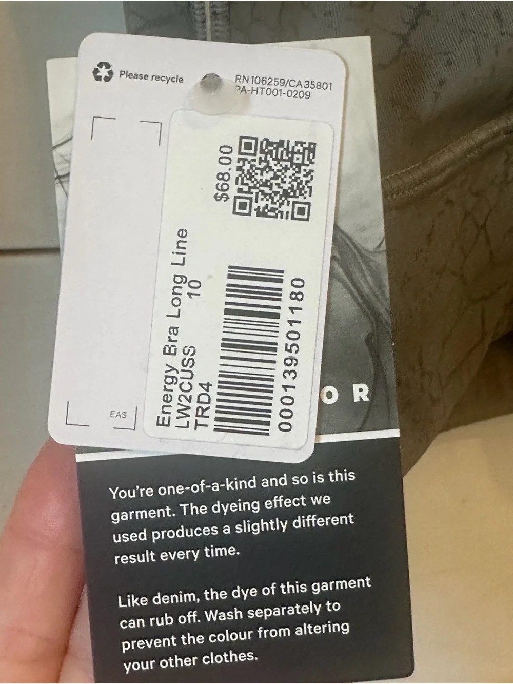 lululemon athletica energy bra long line